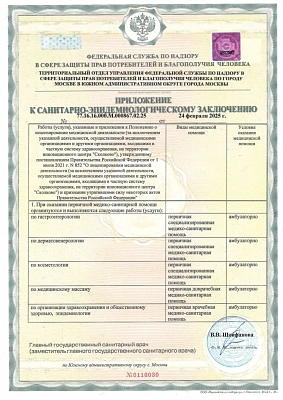 Приложение к СЭЗ, лист 1