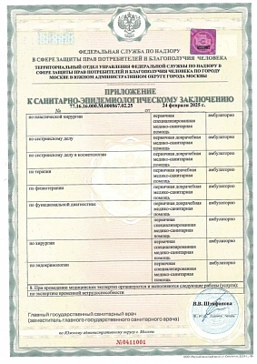 Приложение к СЭЗ, лист 2